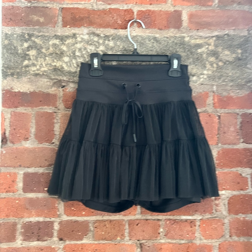 Popflex Black Pirouette Skorts - XS